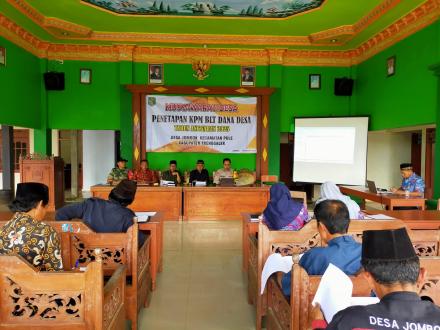 Musyawarah Desa Penetapan KPM BLT Dana Desa Tahun Anggaran 2025